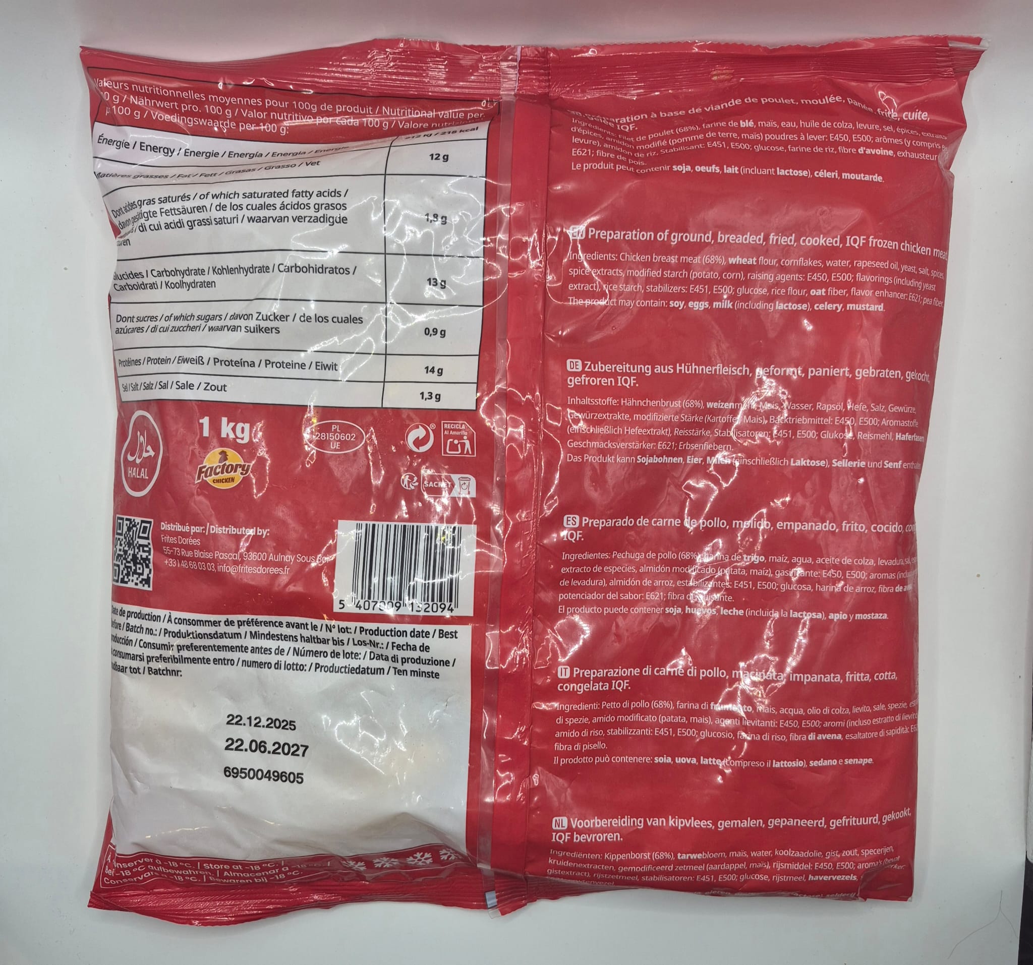 Tenders Crispy 1kg – Factory