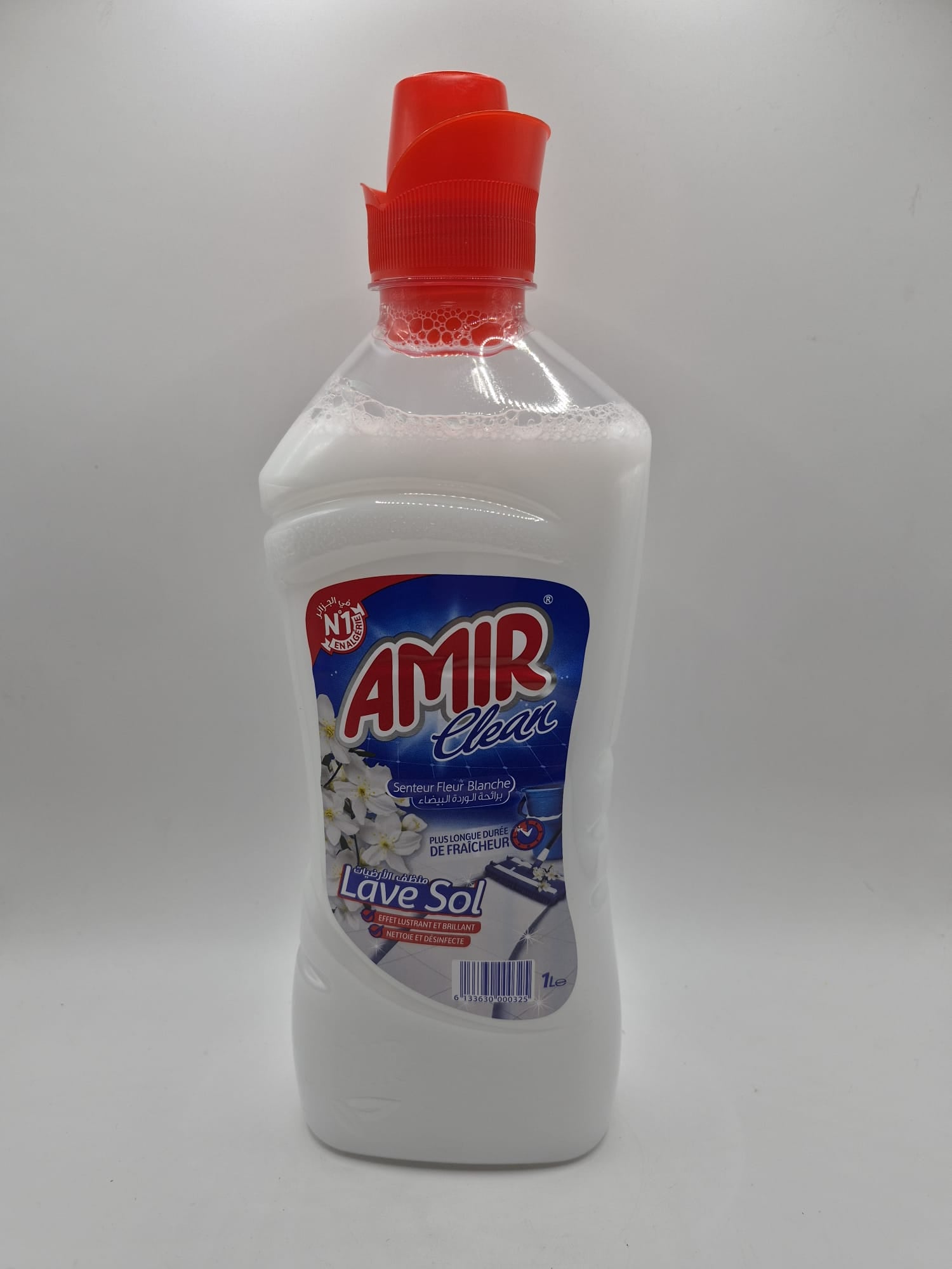 Amir Lave-Sol Senteur Fleur Blanche 1L