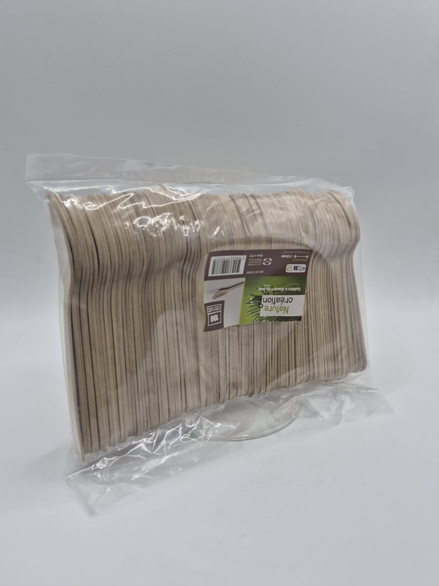 Cuillère à dessert en bois (x100)&nbsp;