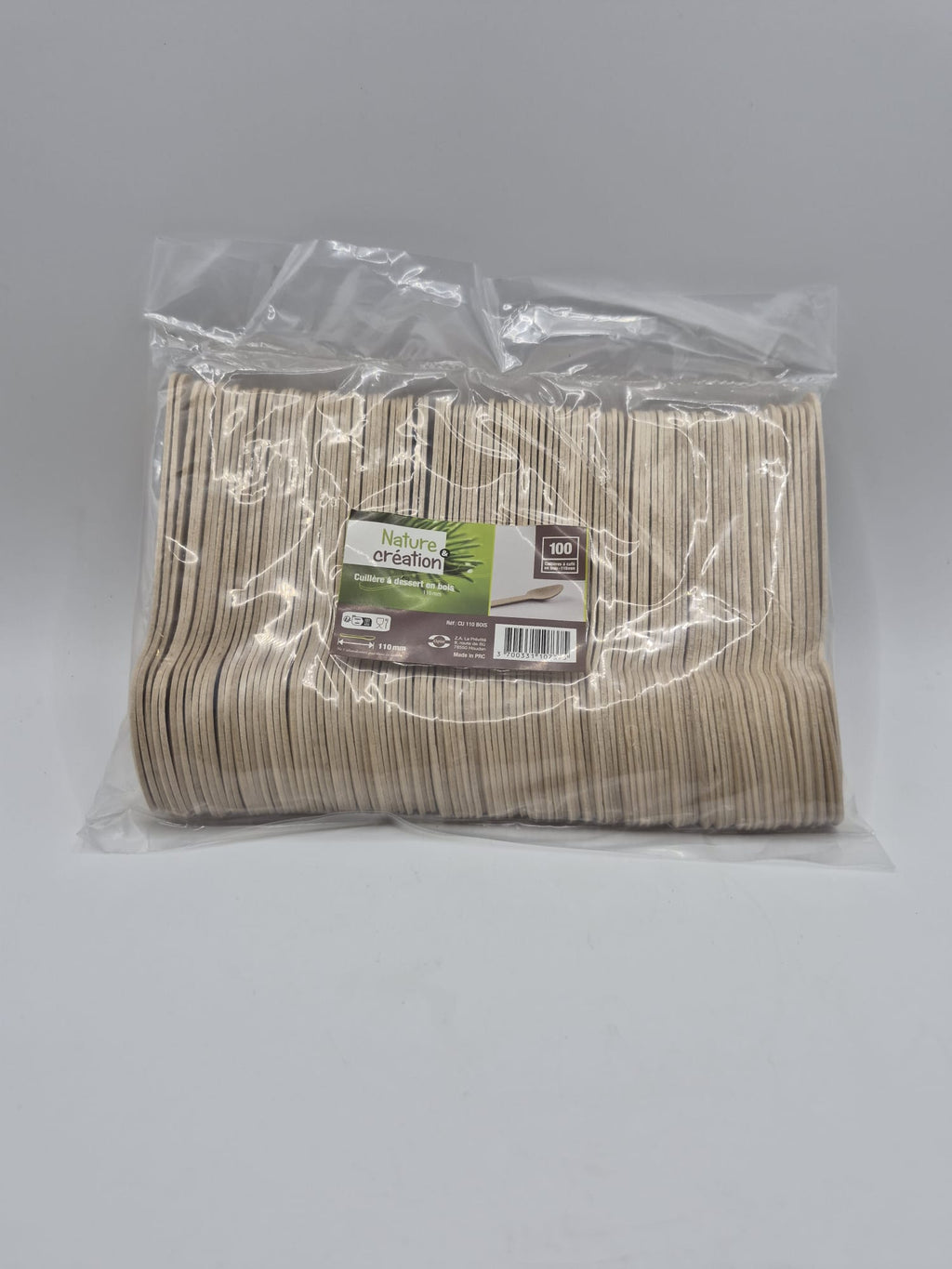Cuillère à dessert en bois (x100)&nbsp;