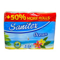 Papier Toilette Sanitex – 24 rouleaux, 3 plis