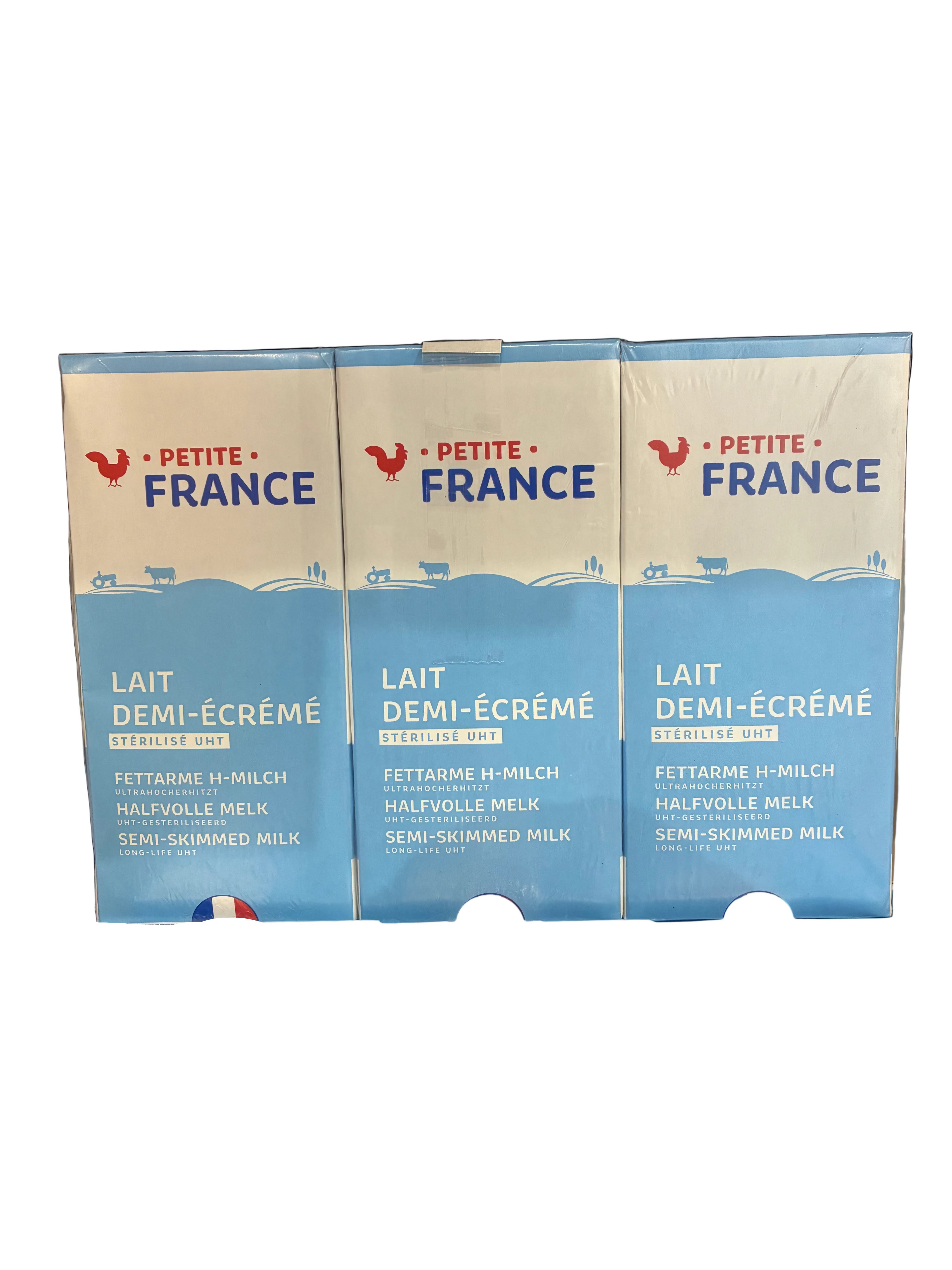 Lait Demi-Écrémé – Petite France – 1 L × 6