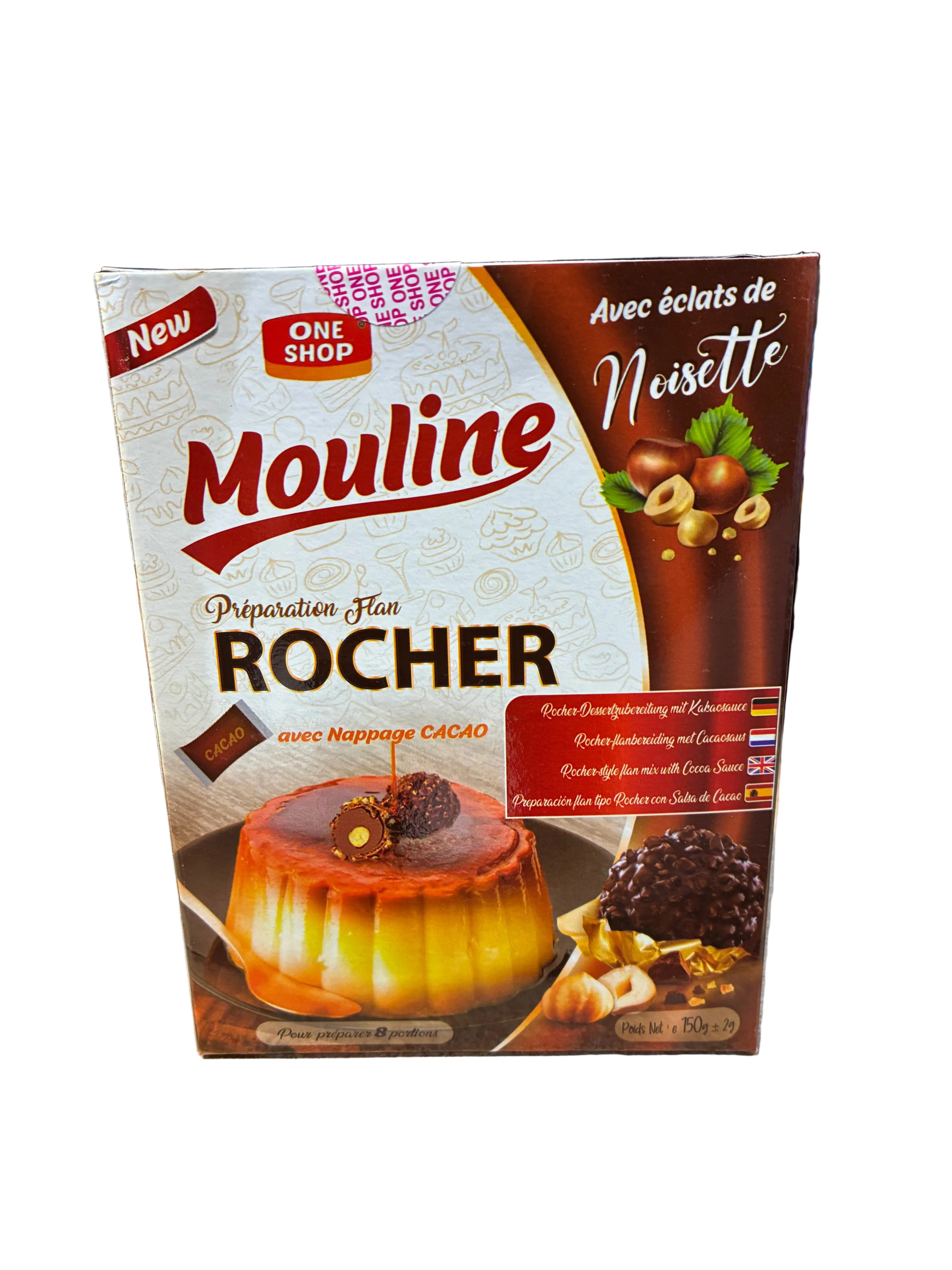 Flan Mouline Choco Noisettes – 150 g
