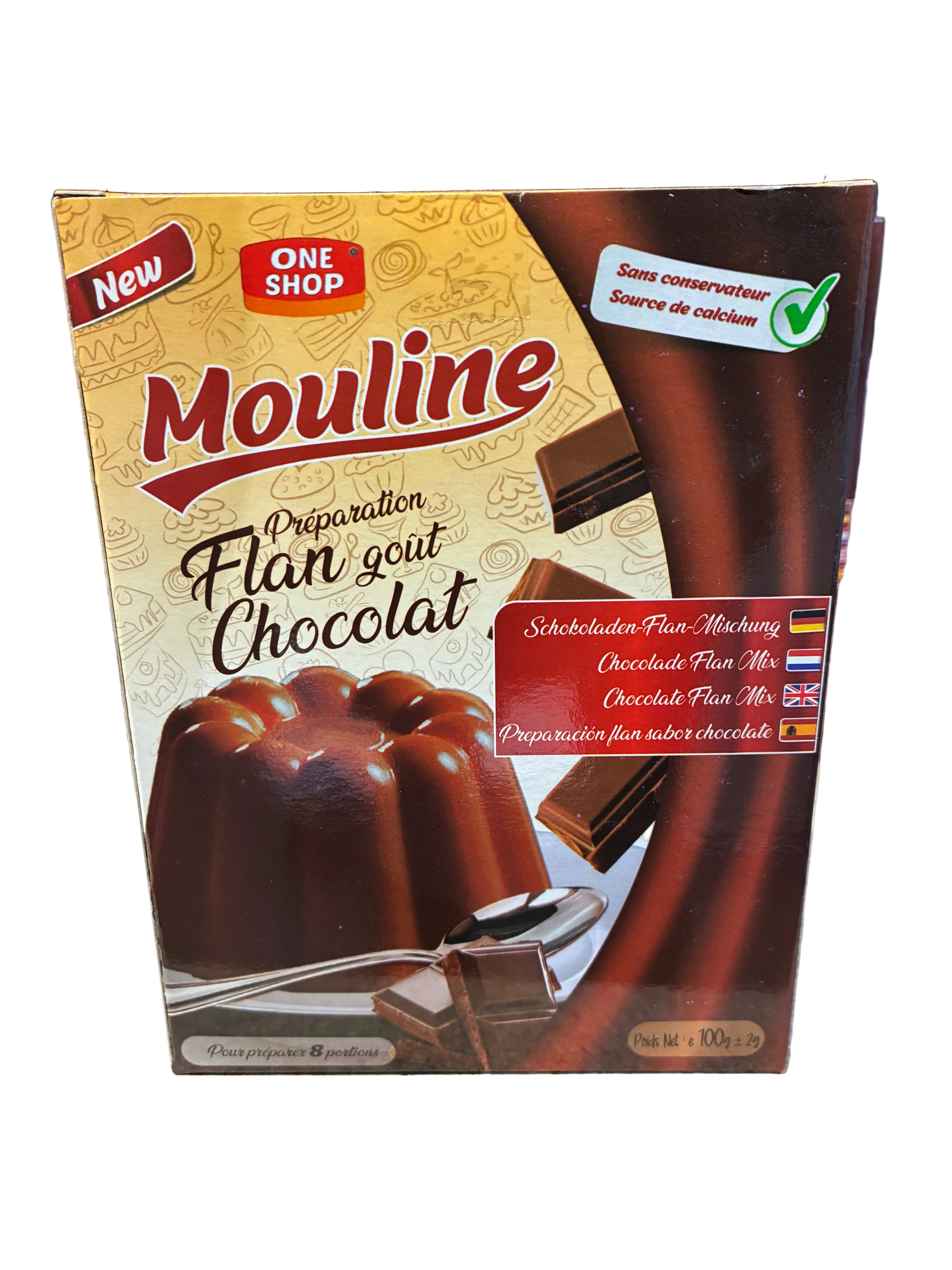 Flan Mouline Chocolat – 150 g
