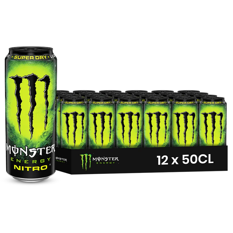 Monster Energy Nitro Super Dry 50cl – Pack de 12