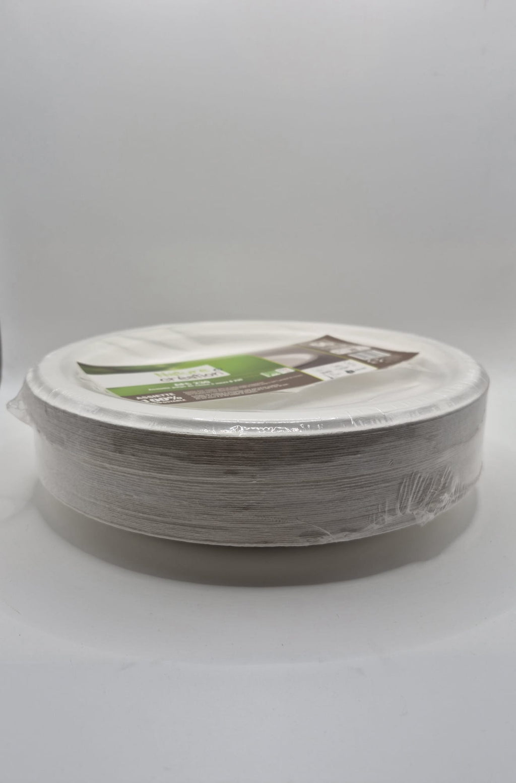 Assiettes en fibre de canne 26 cm (x50)