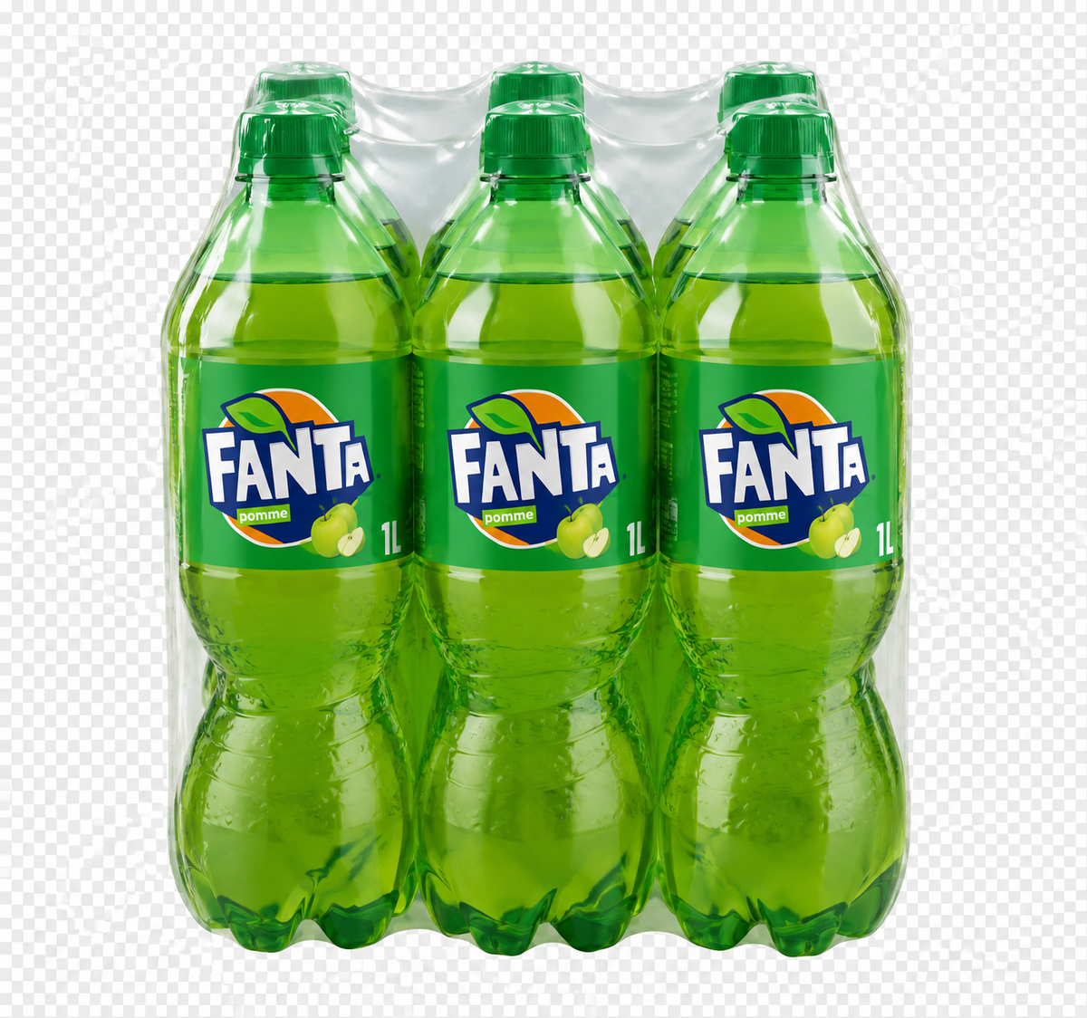 Fanta Pomme 1L – Pack de 6