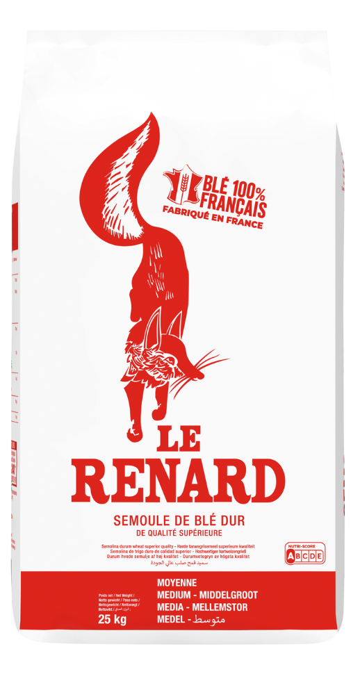 Semoule Moyenne 5kg – Le Renard