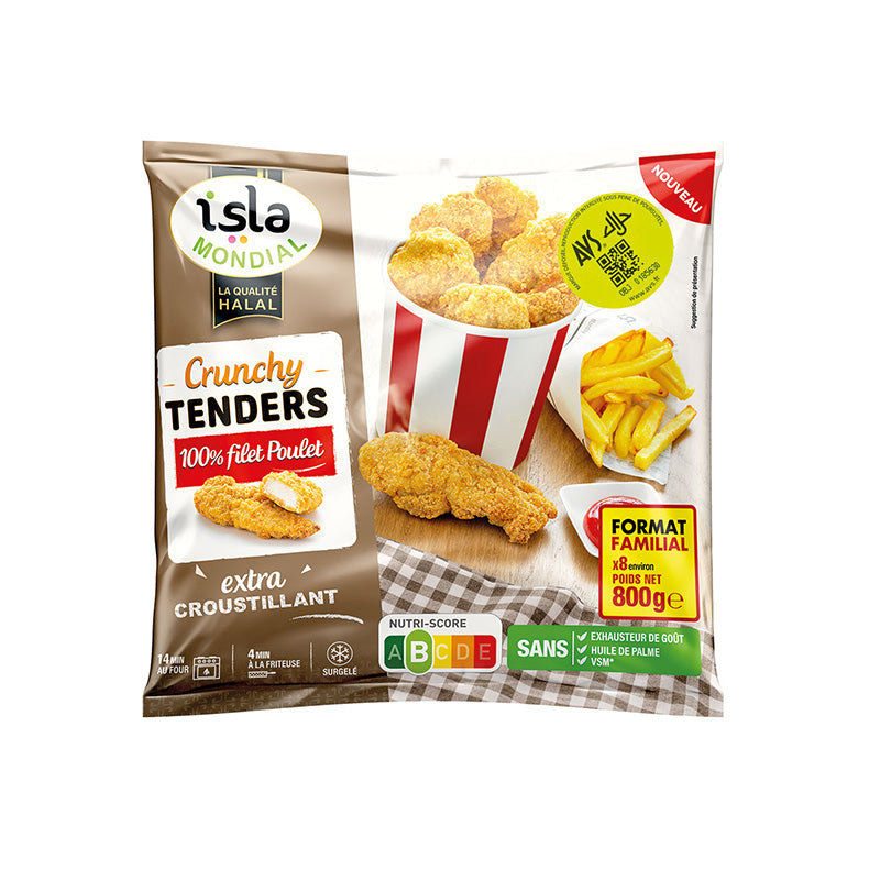 Crunchy Tenders Halal 800g – AVS Isla Mondial