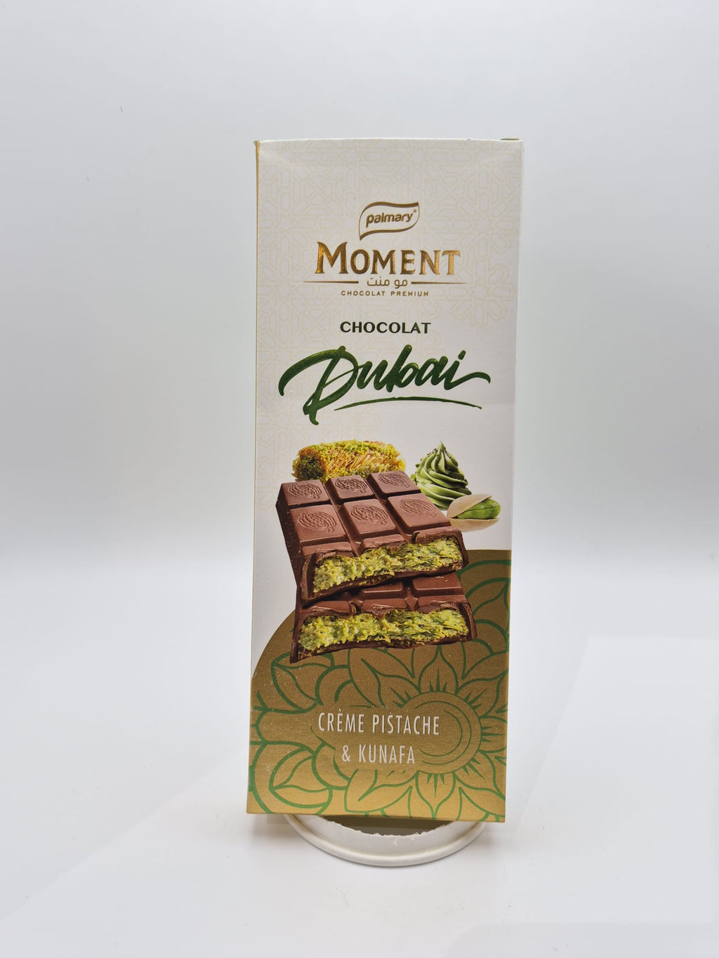 Chocolat de Dubaï Kunafa & Pistache 100g – Moment