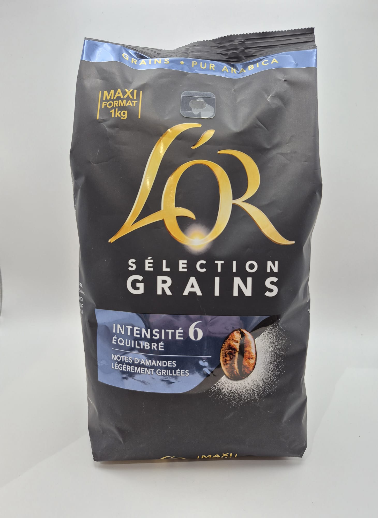 Café en Grains L’OR Maxi Format 1kg – Intensité 6