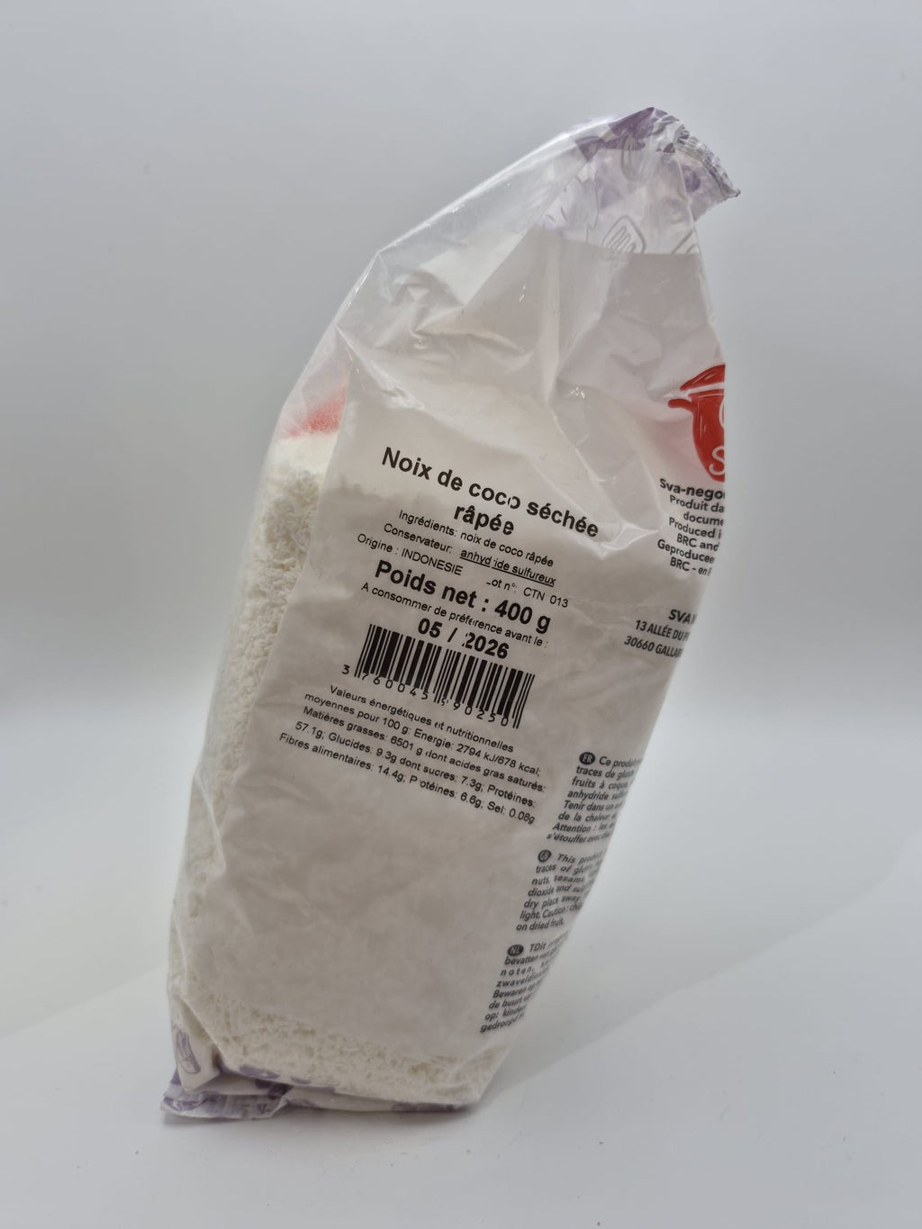 Noix de Coco Séchée Râpée 400g – Goût & Saveur