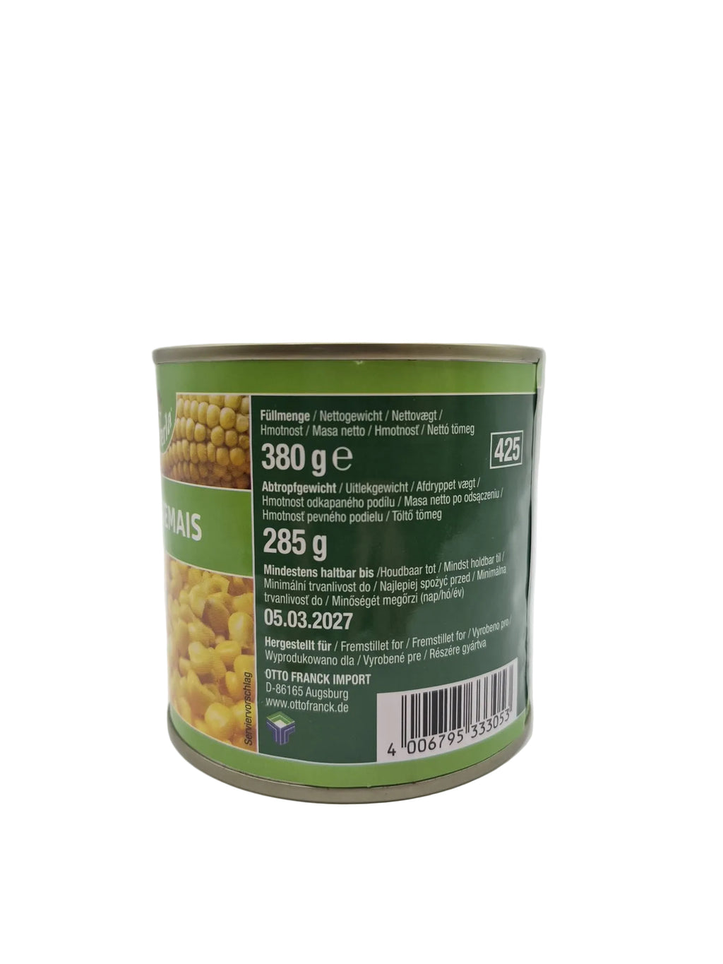 Maïs en Conserve 285g – La Perla