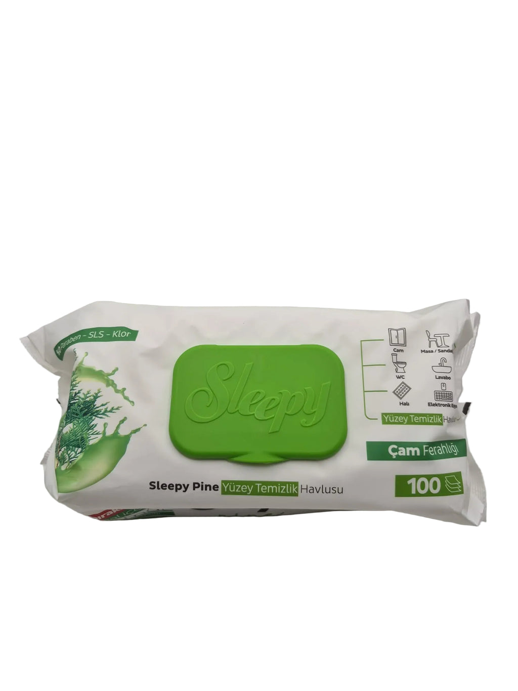 Lingettes Multi-Surfaces Fraîcheur de Pin x100 – Sleepy