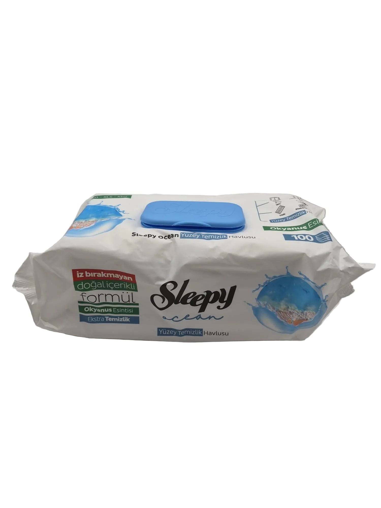 Lingettes Multi-Surfaces Brise Océanique x100 – Sleepy