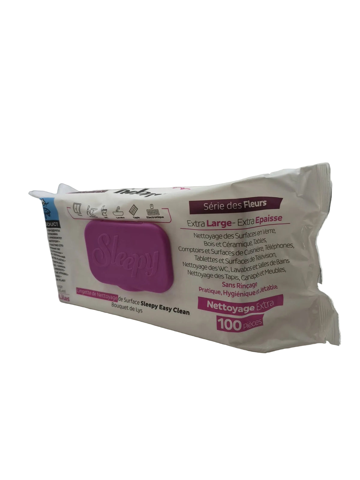 Lingettes Multi-Surfaces Bouquet De Lilas x100 – Sleepy