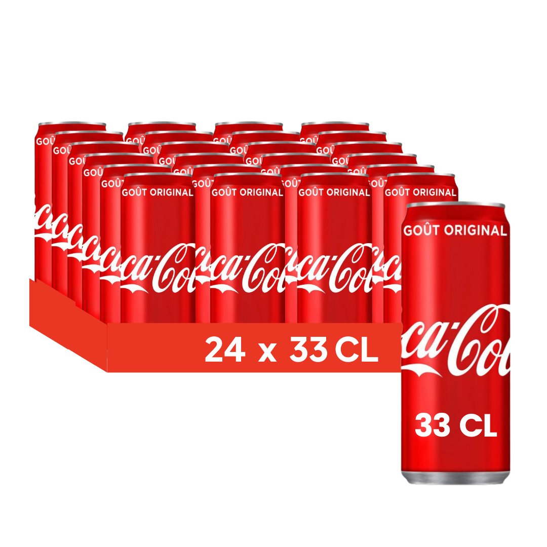 Coca-Cola 33cl – Pack de 24