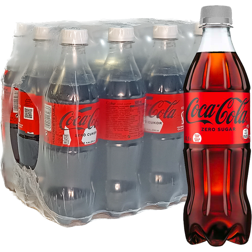 Coca-Cola Zero 50cl – Pack de 12