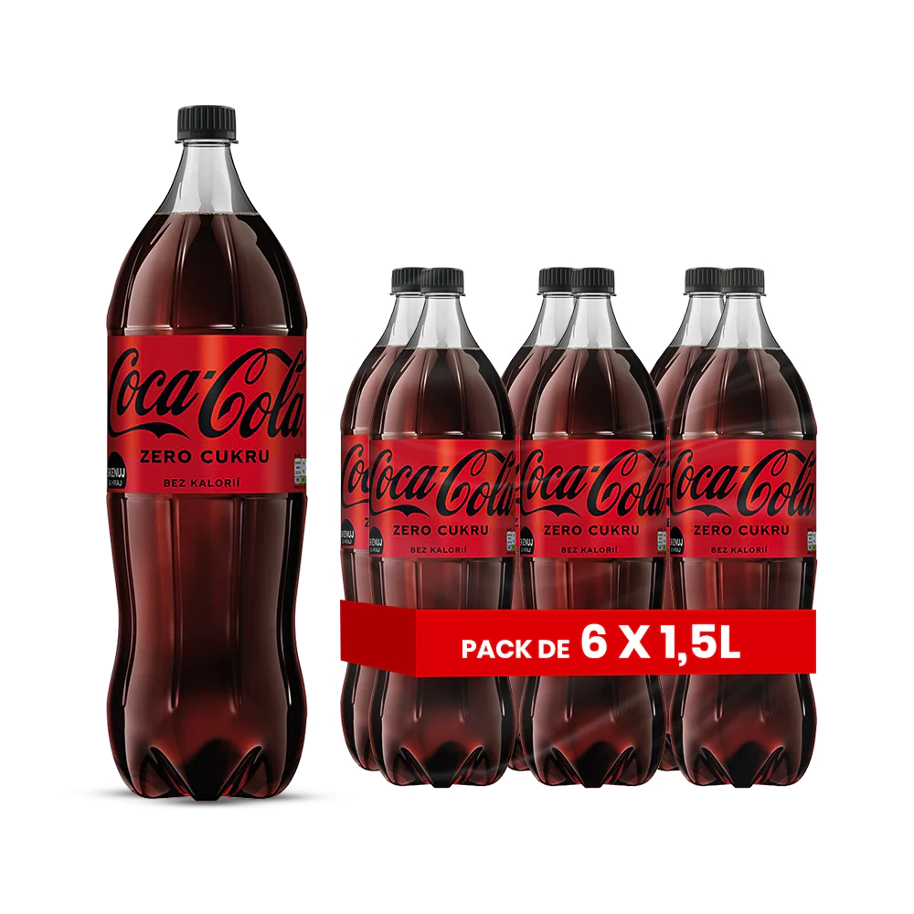 Coca-Cola Zero 6 × 1,5L