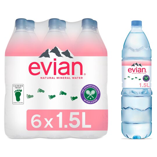 Evian 1,5L – Pack de 6