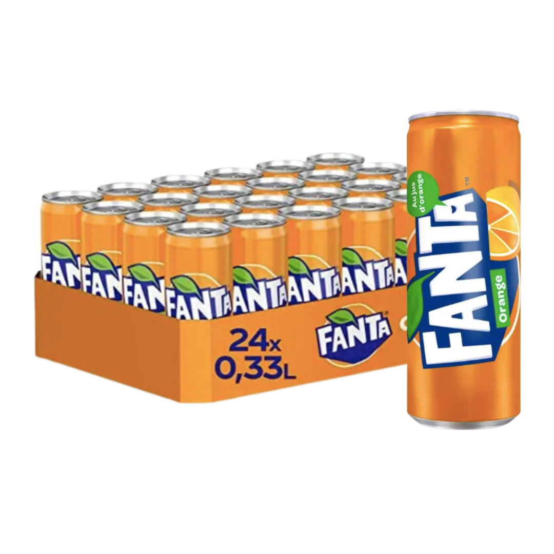Fanta Orange 33cl – Pack de 24