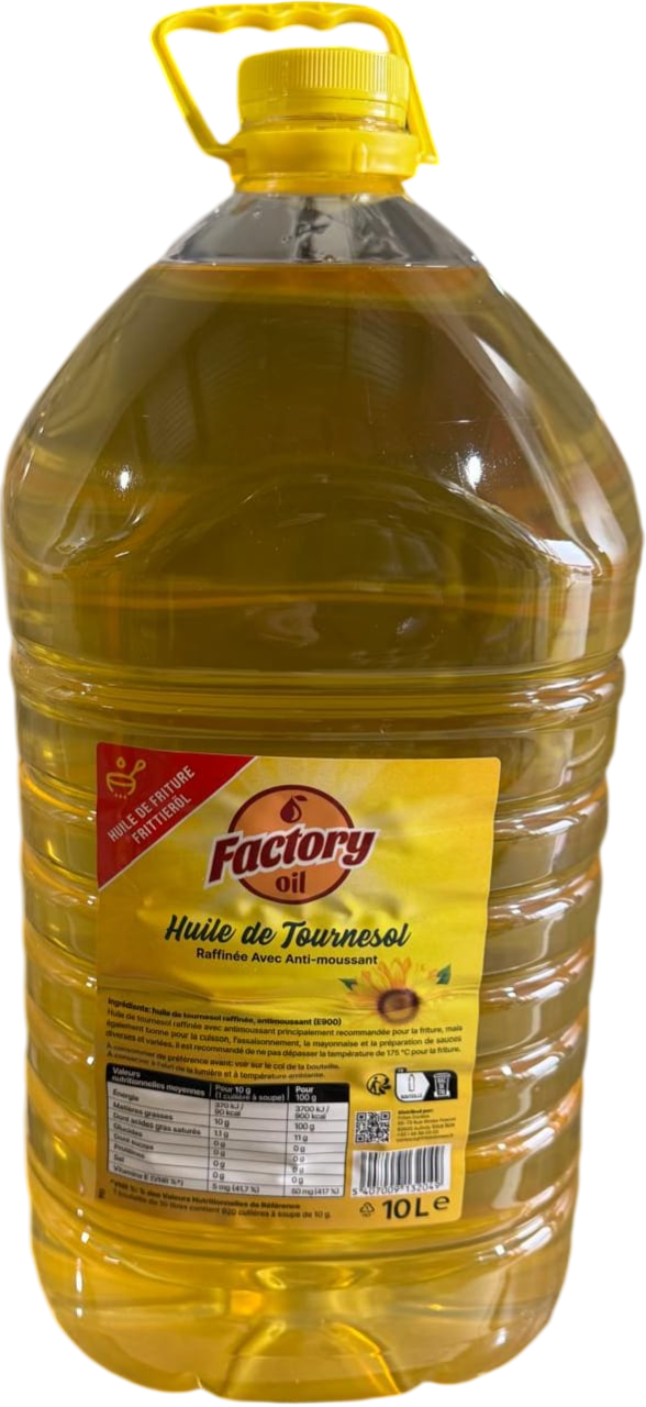 Huile de Tournesol – Excellence – 10 L