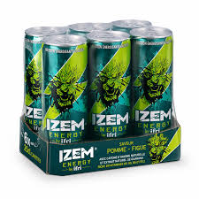 Izem Energy Pommes Figues 25cl – Pack de 6