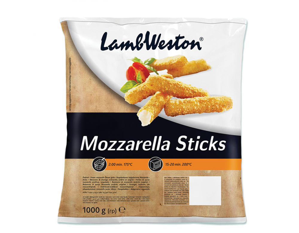 Mozzarella Sticks 1kg – Lambweston
