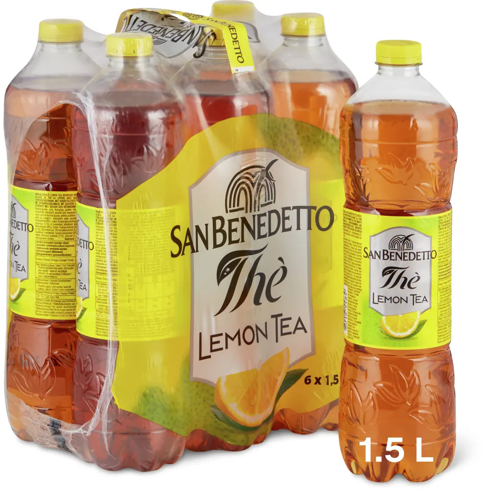 San Benedetto Citron 1,5L – Pack de 6