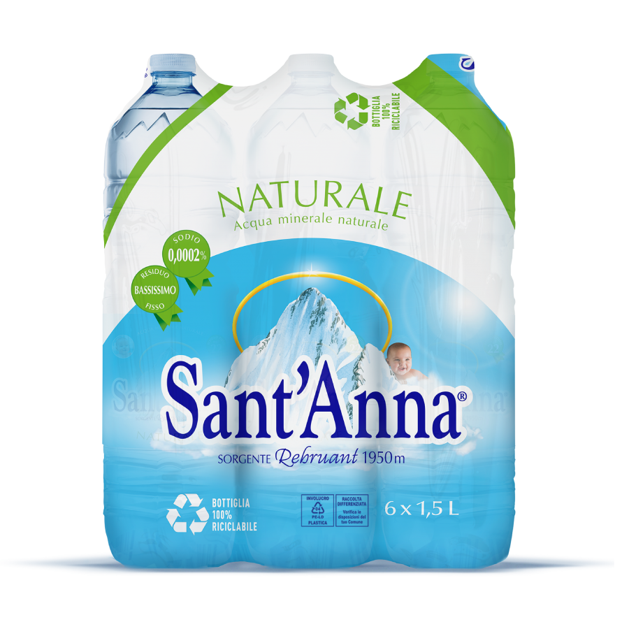 Sant’Anna 1,5L – Pack de 6