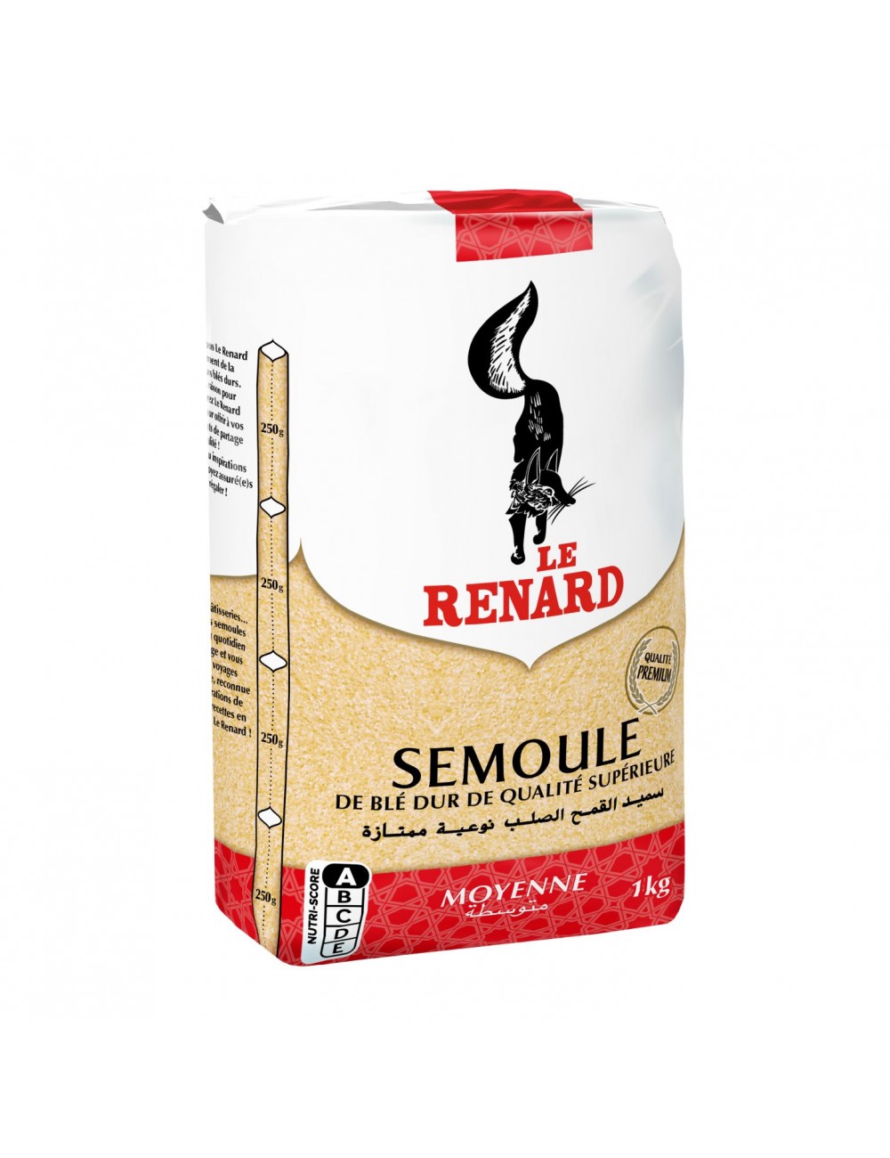 Semoule Moyenne 1kg – Le Renard
