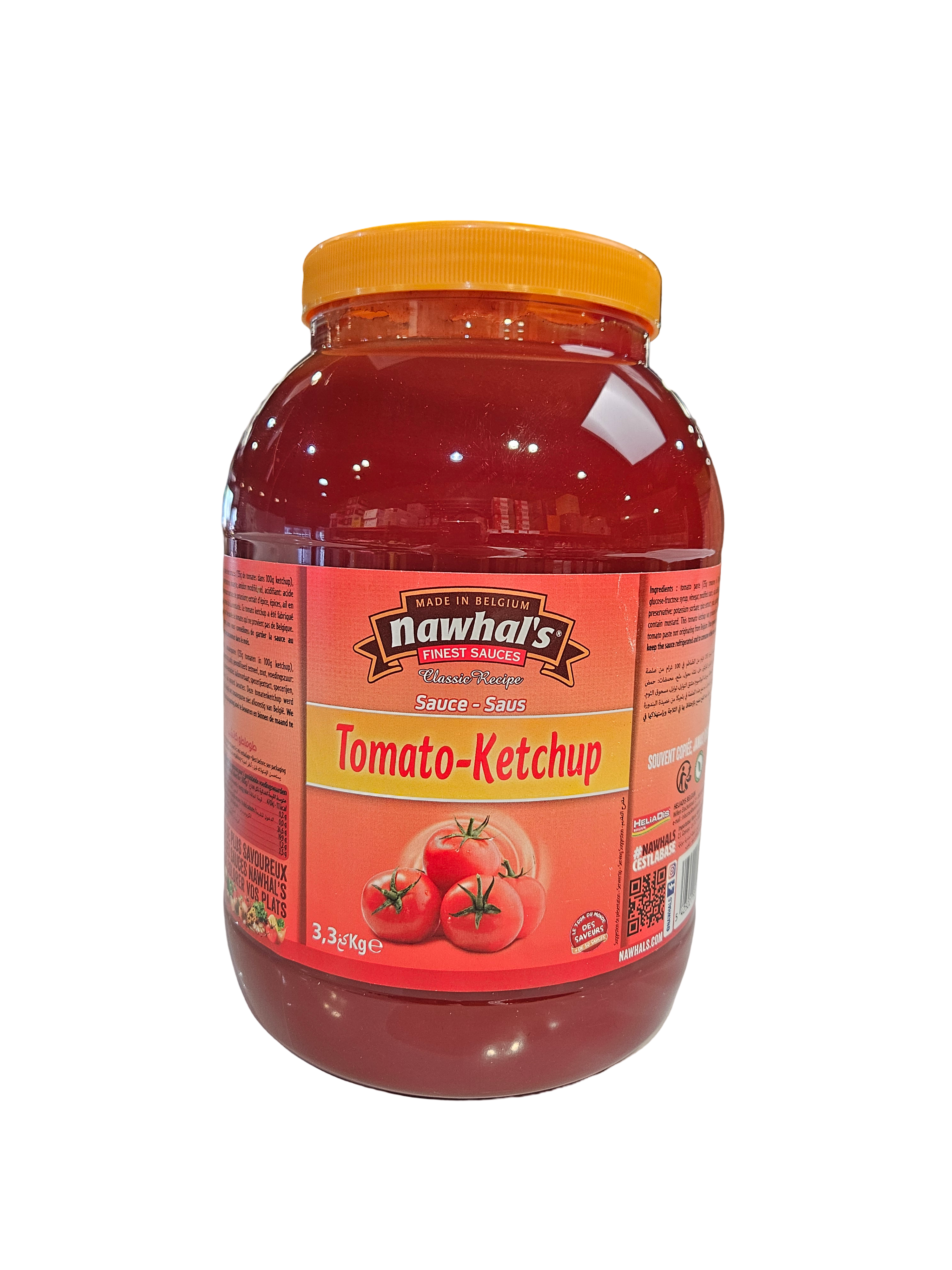 Image de Sauce Ketchup PET 3.30kg Nawhal's